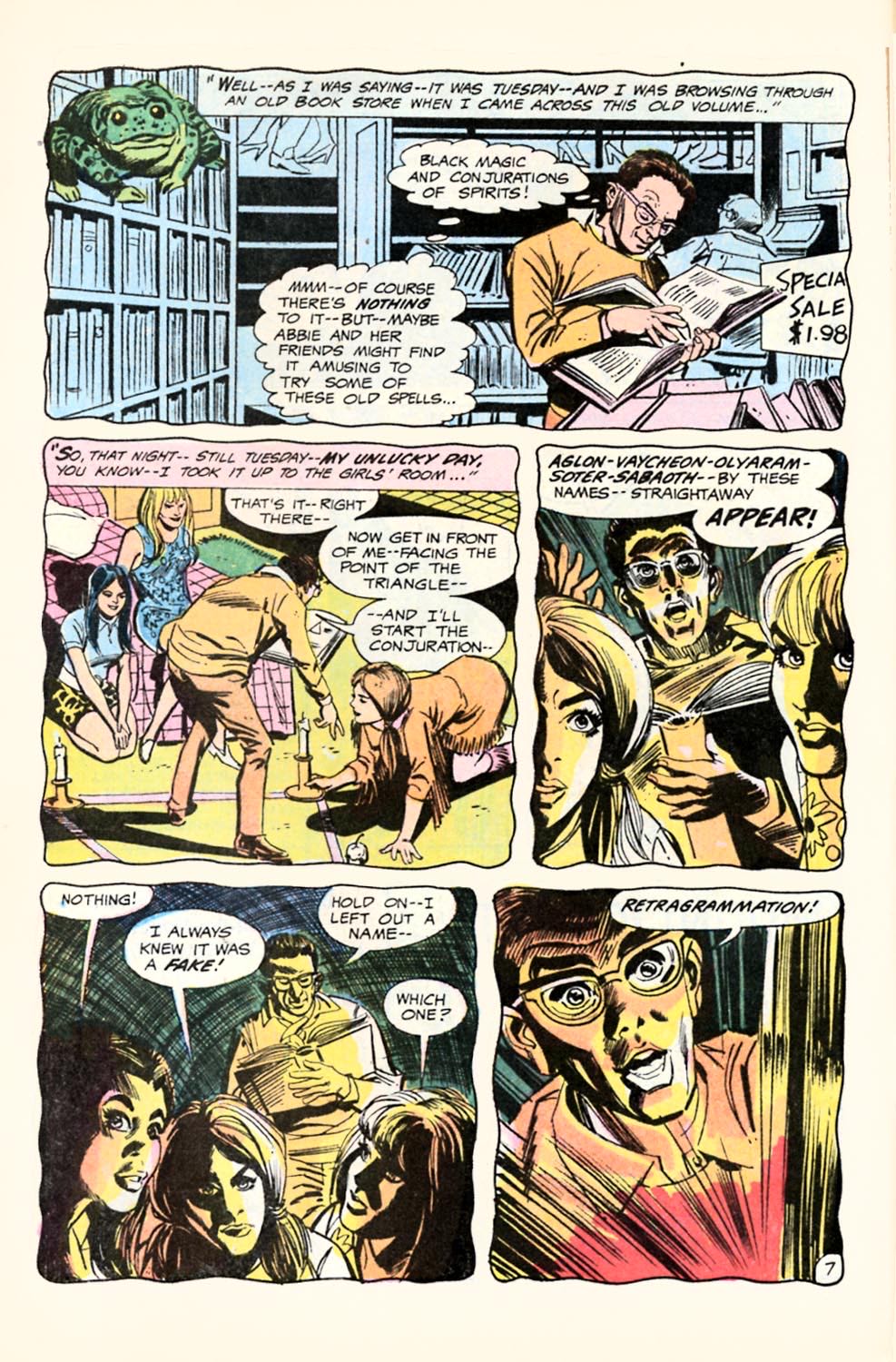 Wonder Woman 186 - DC Comics (186 - Feb 1970) comic book collectible [Barcode 0000] - Main Image 2