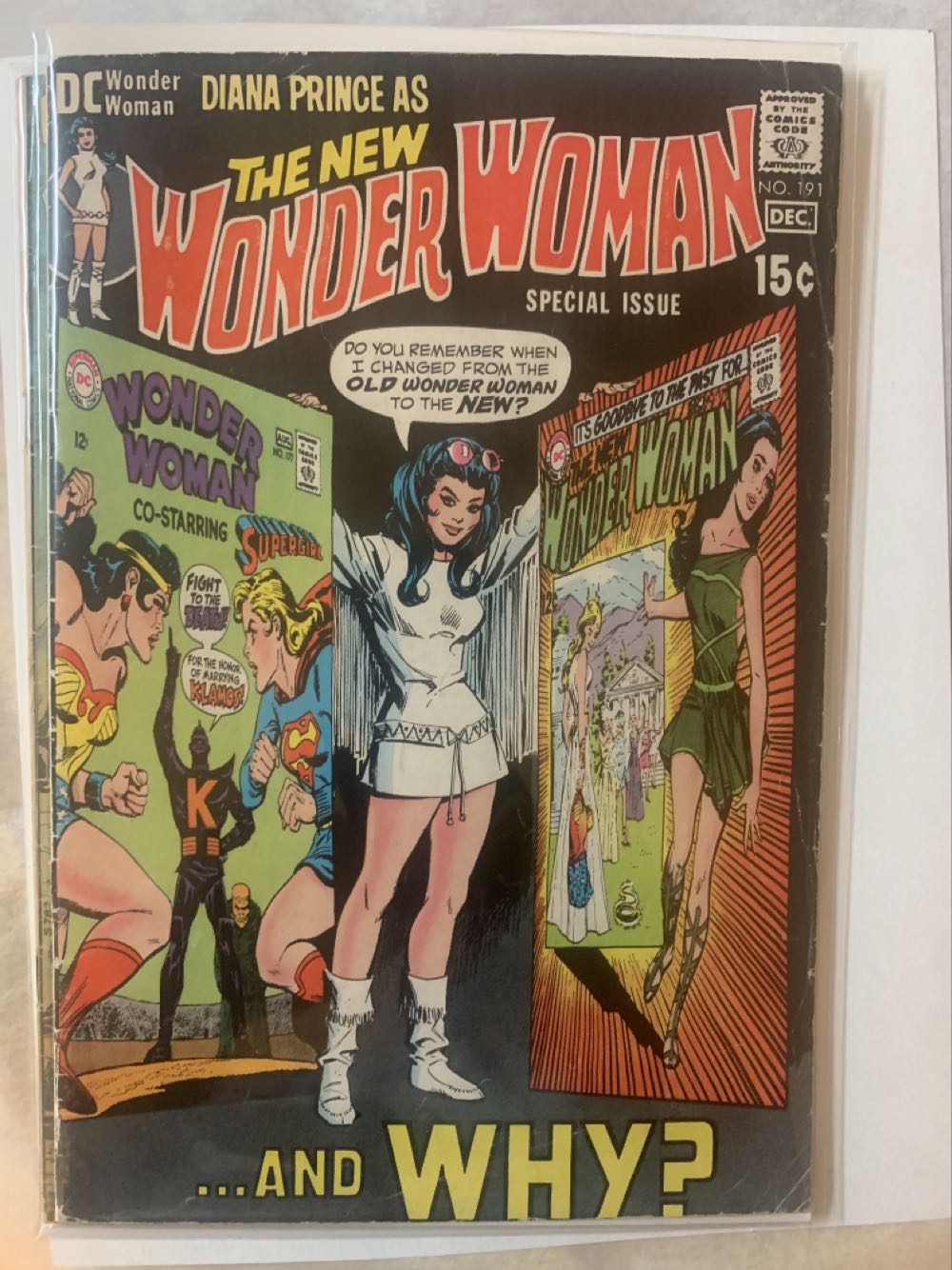 Wonder Woman (191) - National Periodical Publications, Inc. (191 - Dec 1970) comic book collectible [Barcode 0000] - Main Image 2