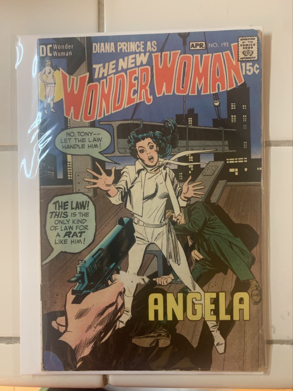 Wonder Woman - DC (193 - 04/1971) comic book collectible [Barcode 265635455] - Main Image 2