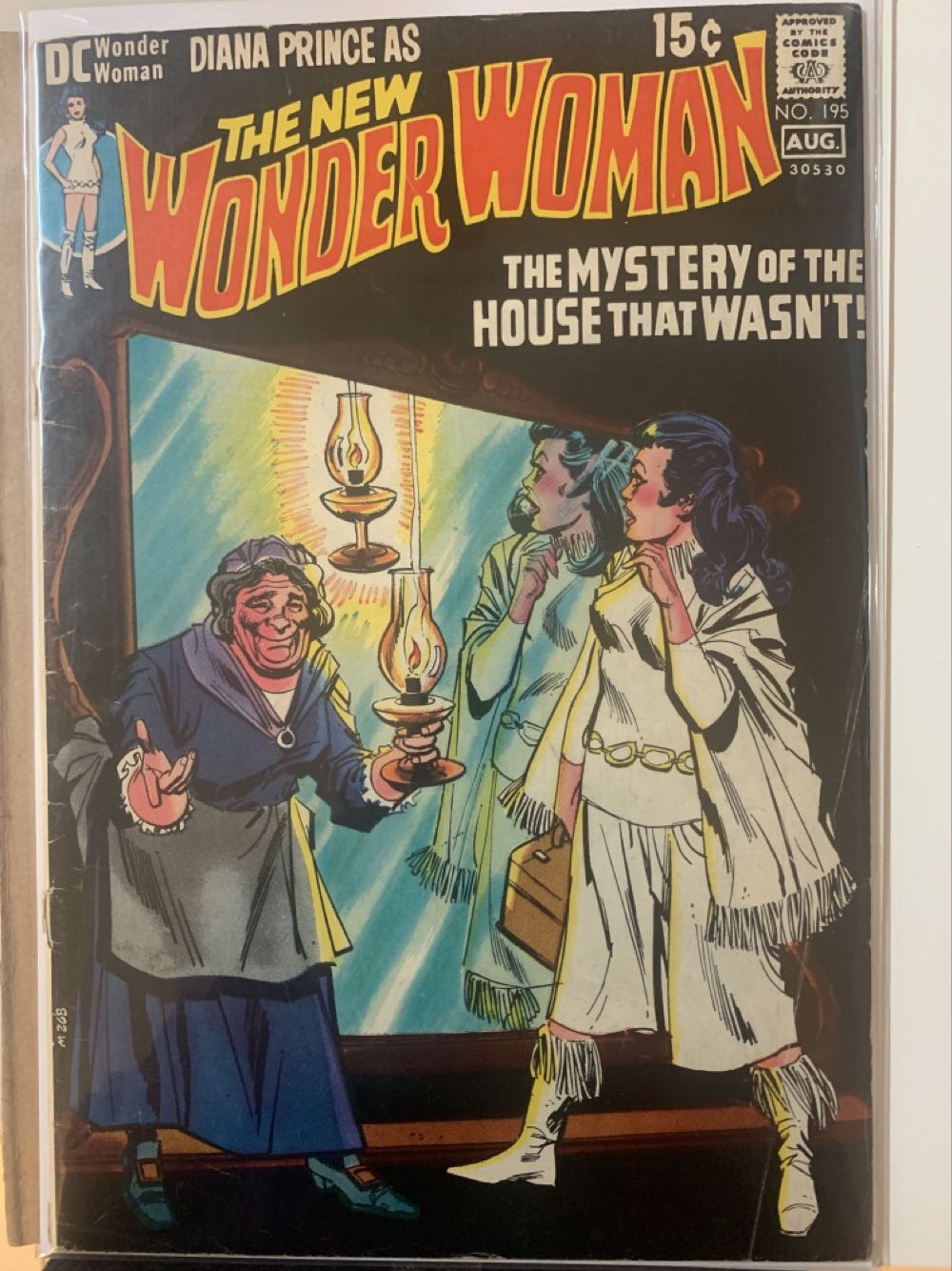 Wonder Woman Vol 1 - DC (Detective Comics) (195 - 8/1/71) comic book collectible [Barcode 55441445257] - Main Image 3