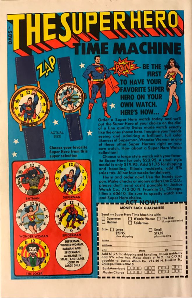 Wonder Woman - DC Comics (239 - Jan 1978) comic book collectible [Barcode 655286345] - Main Image 2