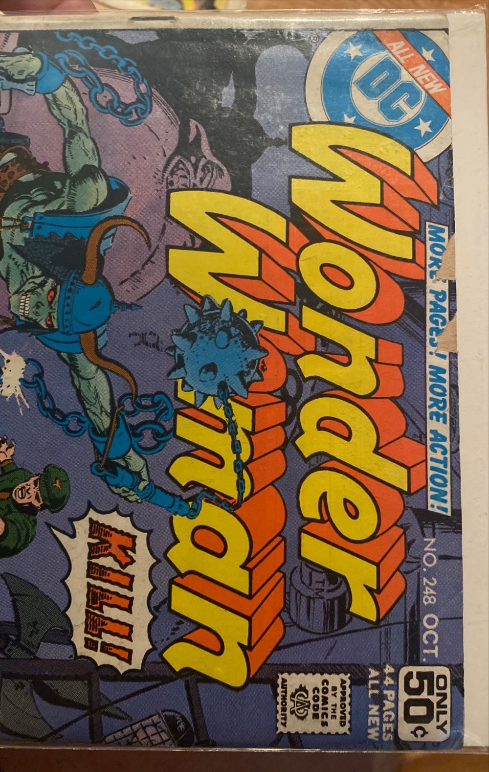 Wonder Woman Vol 1 - DC Comics (248 - Oct 1978) comic book collectible [Barcode 36656525566] - Main Image 3