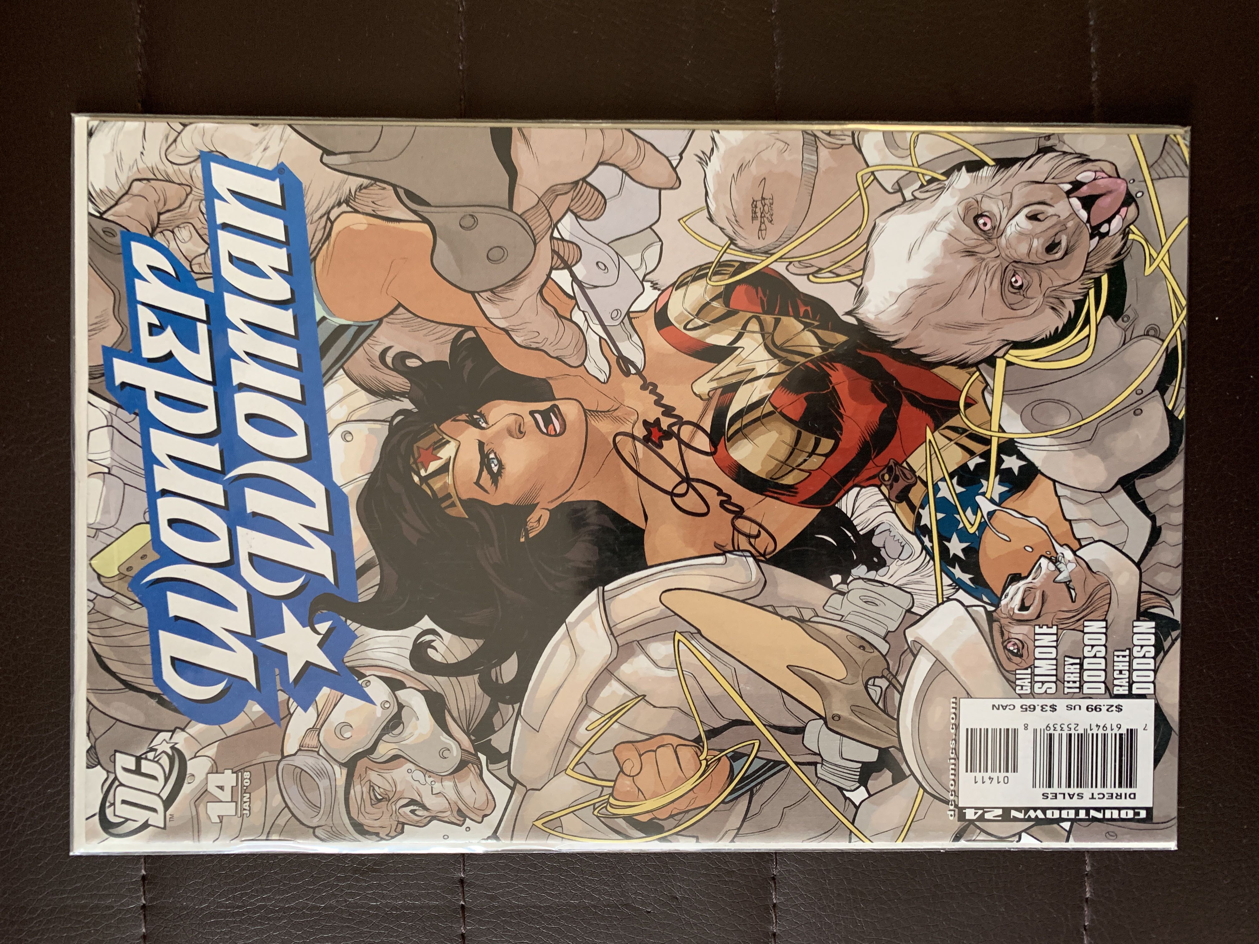 Wonder Woman (2006) - DC Comics Inc. (14 - Jan 2008) comic book collectible [Barcode 761941253398] - Main Image 2