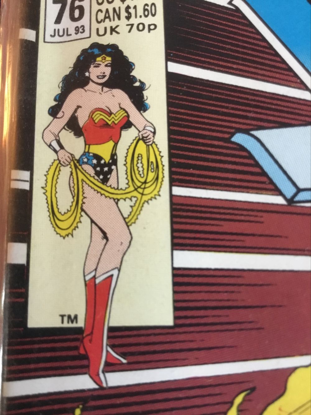 Wonder Woman - DC Comics (76 - 7/1/93) comic book collectible [Barcode 070989317819] - Main Image 4