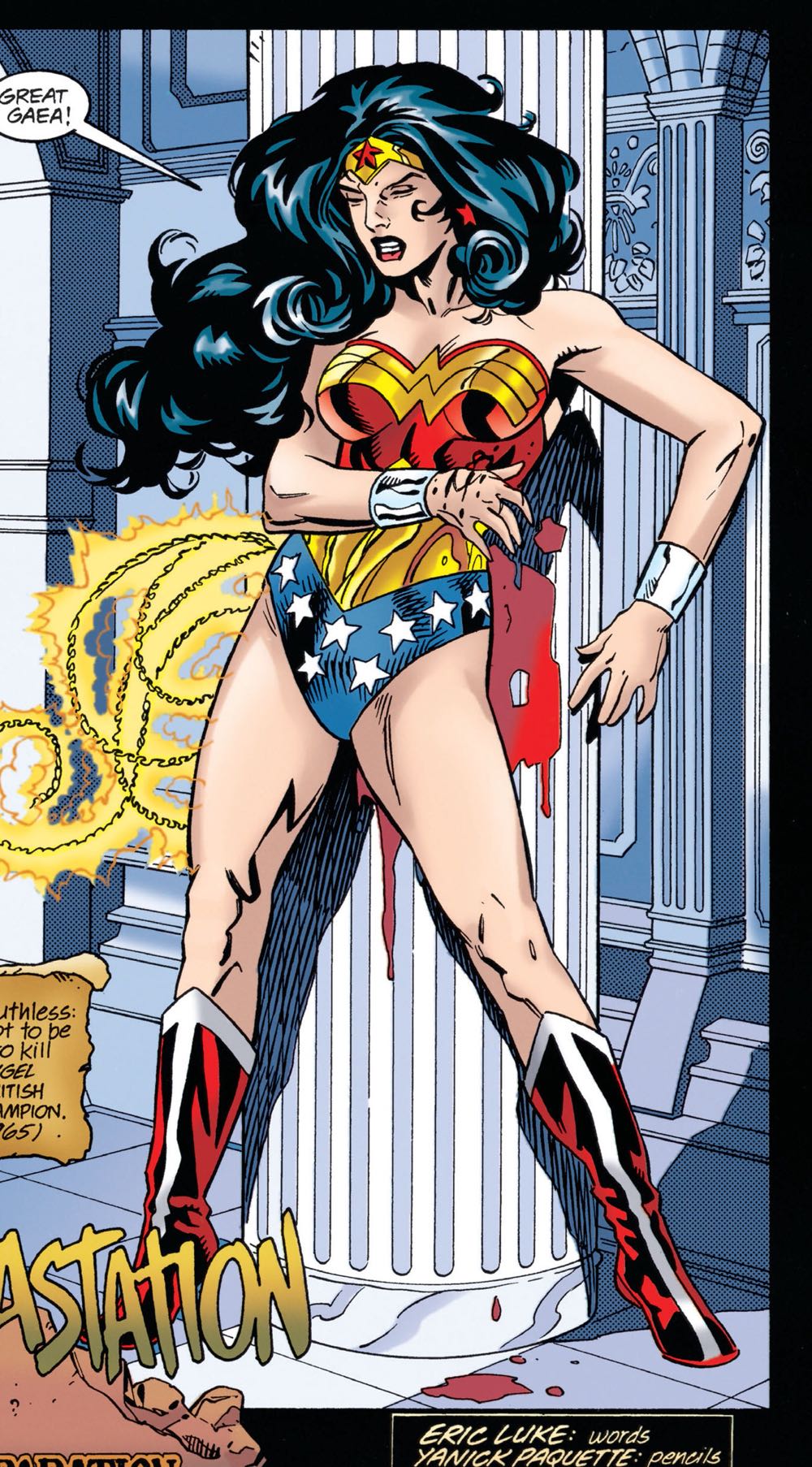 Wonder Woman - DC Comics (98 - Jun 1995) comic book collectible [Barcode 761941200545] - Main Image 2