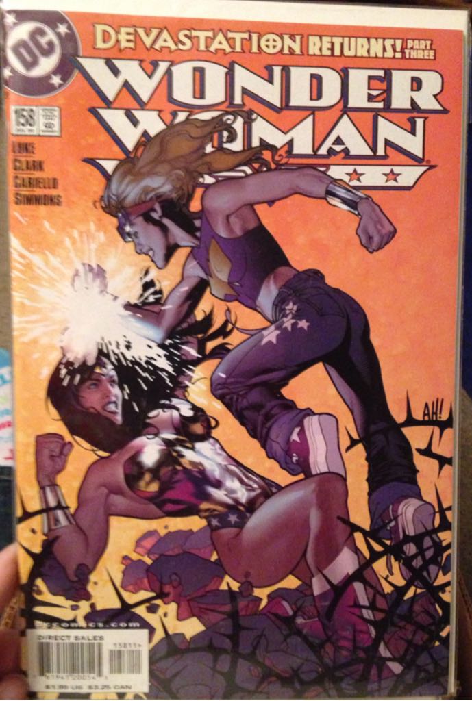 Wonder Woman  (158 - 07/2000) comic book collectible [Barcode 761941200545] - Main Image 1
