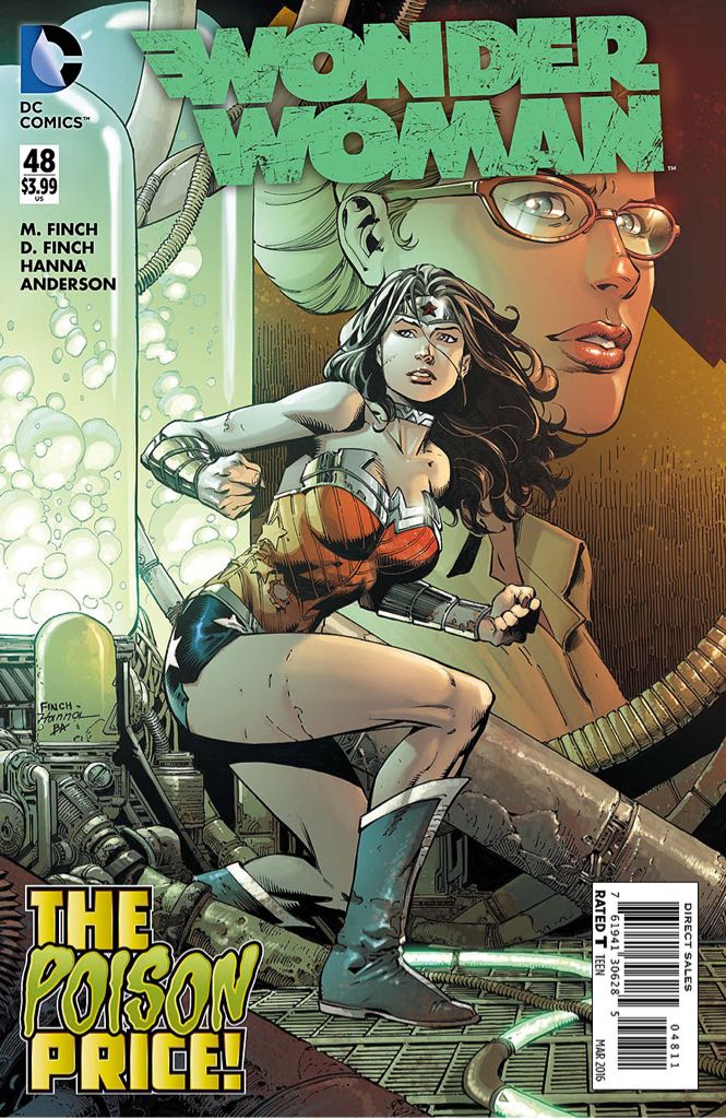 Wonder Woman: The New 52 - DC Comics (48 - Mar 2016) comic book collectible [Barcode 761941306285] - Main Image 2