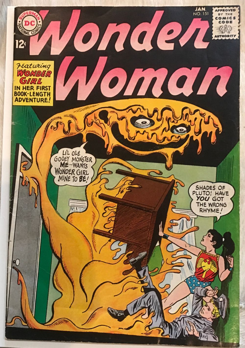 Wonder Woman 151 - DC Comics (151 - 01/1965) comic book collectible [Barcode 070992317813] - Main Image 2