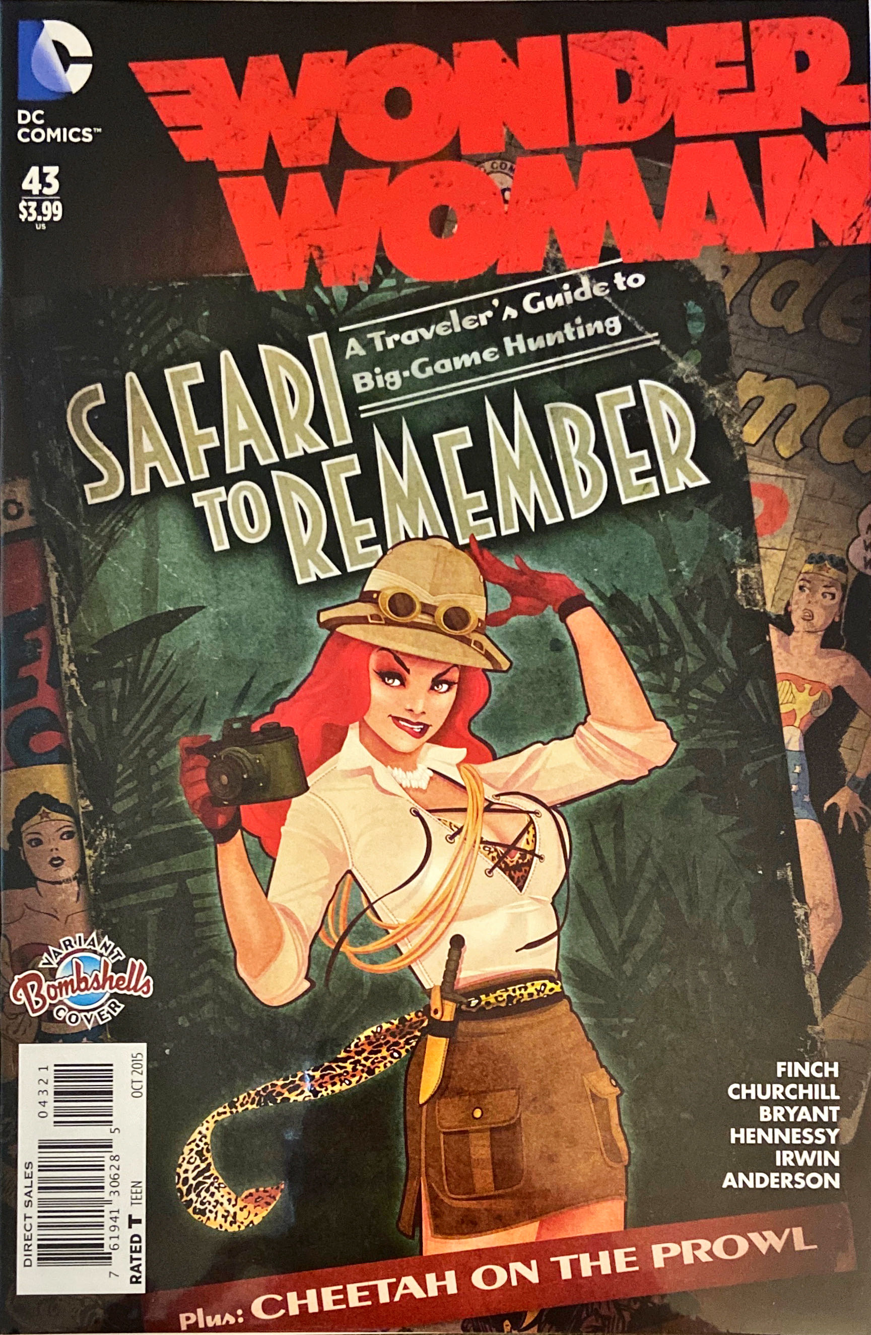 Wonder Woman - DC Comics Inc. (43 - Oct 2015) comic book collectible [Barcode 76194130628504321] - Main Image 2