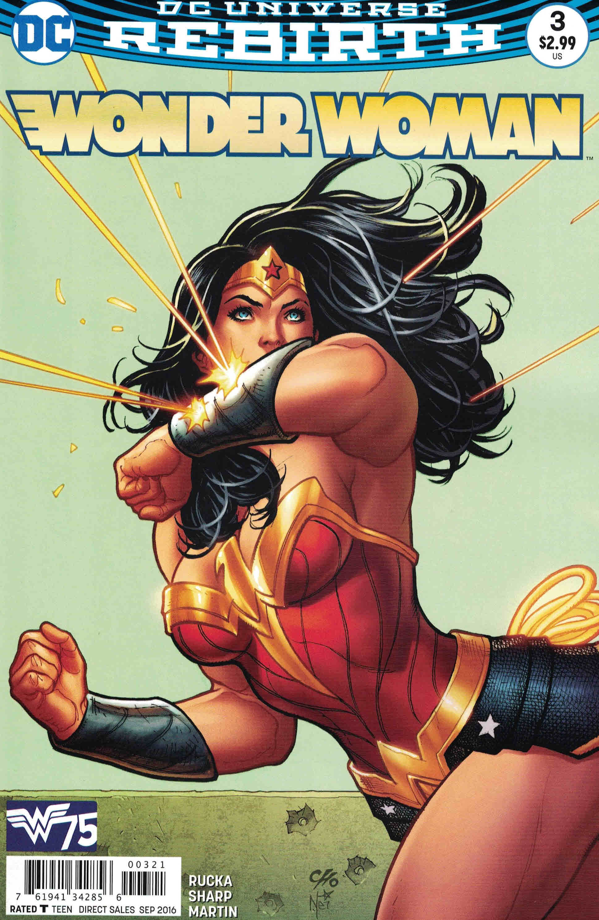 Wonder Woman - DC Comics (3 - Sep 2016) comic book collectible [Barcode 761941342856] - Main Image 4