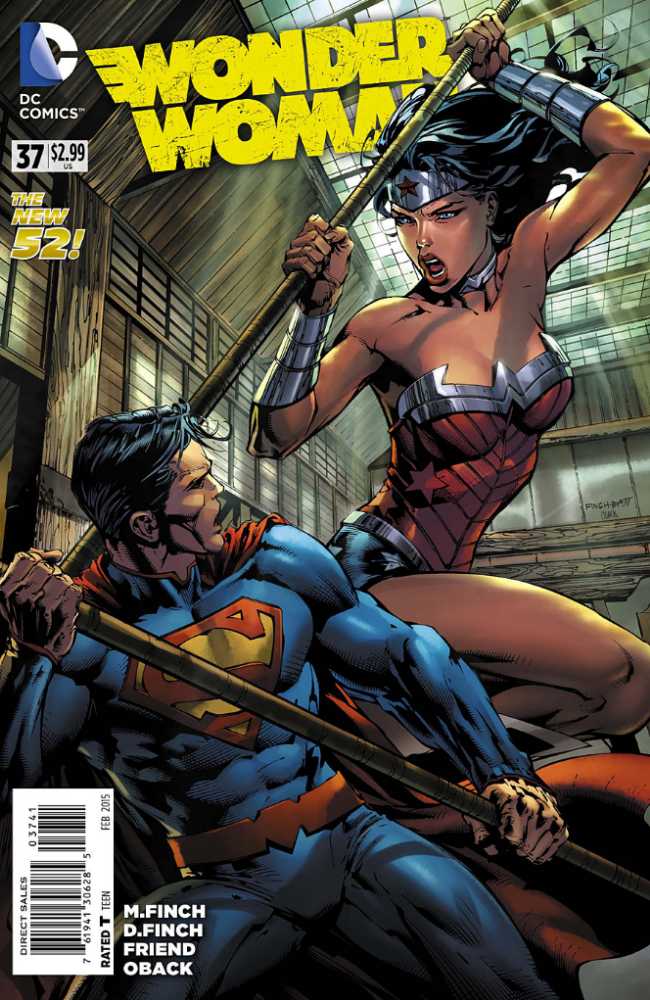 Wonder Woman - DC Comics (37 - Feb 2015) comic book collectible [Barcode 76194130628503711] - Main Image 2