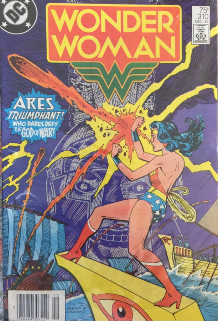 Wonder Woman - DC Comics (310 - Dec 1983) comic book collectible [Barcode 070992317813] - Main Image 1