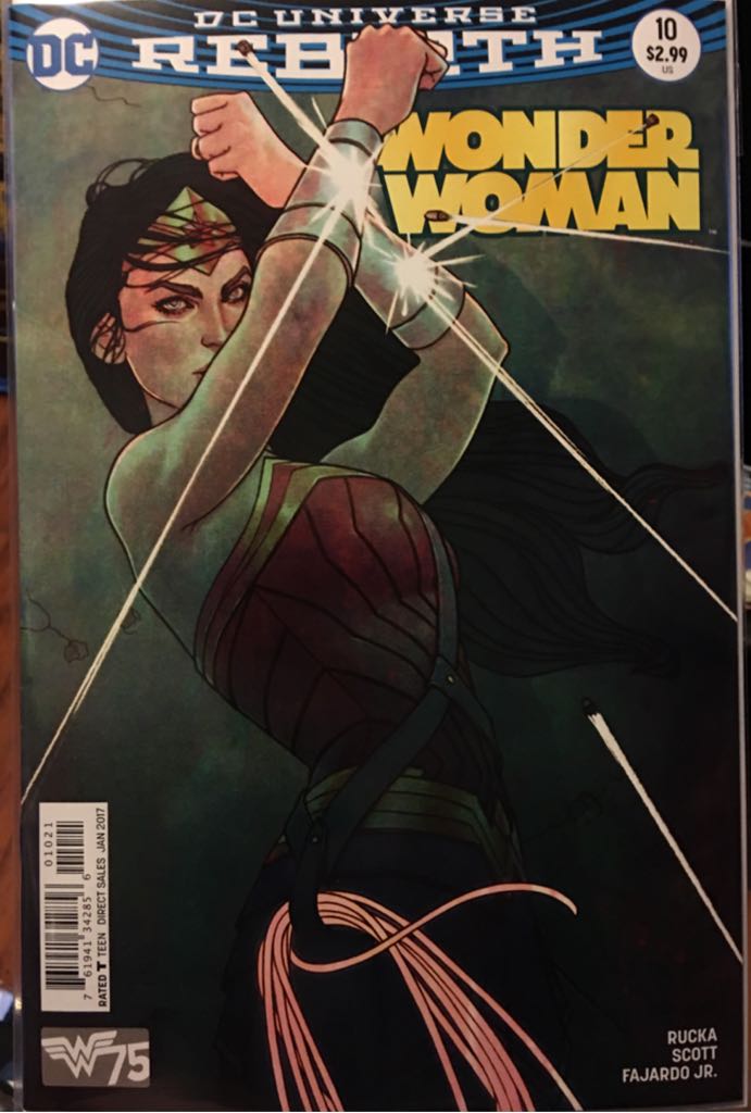 Wonder Woman (Vol. 5) - DC (10 - Jan 2017) comic book collectible [Barcode 761941342856] - Main Image 1