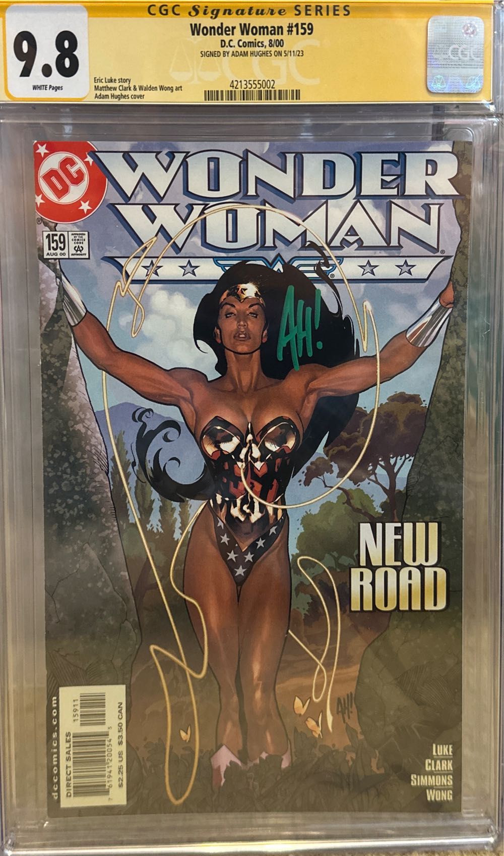 Wonder Woman #159 - DC Comics - 9.8 (159 - Aug 2000) comic book collectible [Barcode 76194120054515911] - Main Image 2