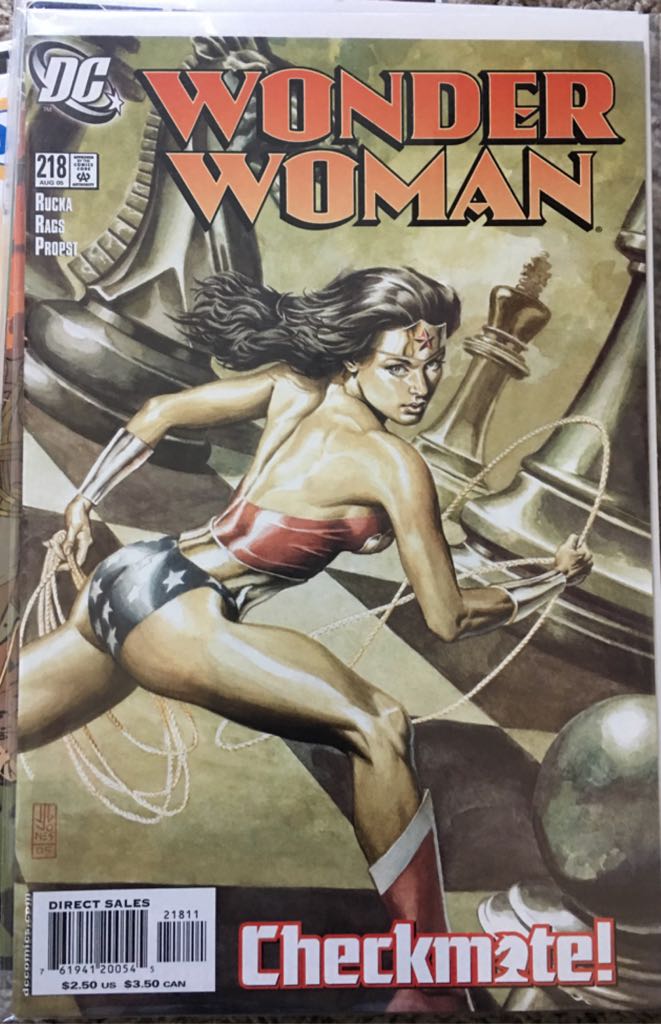 Wonder Woman (218) - DC Comics Inc. (218 - Aug 2005) comic book collectible [Barcode 76194120054521811] - Main Image 1