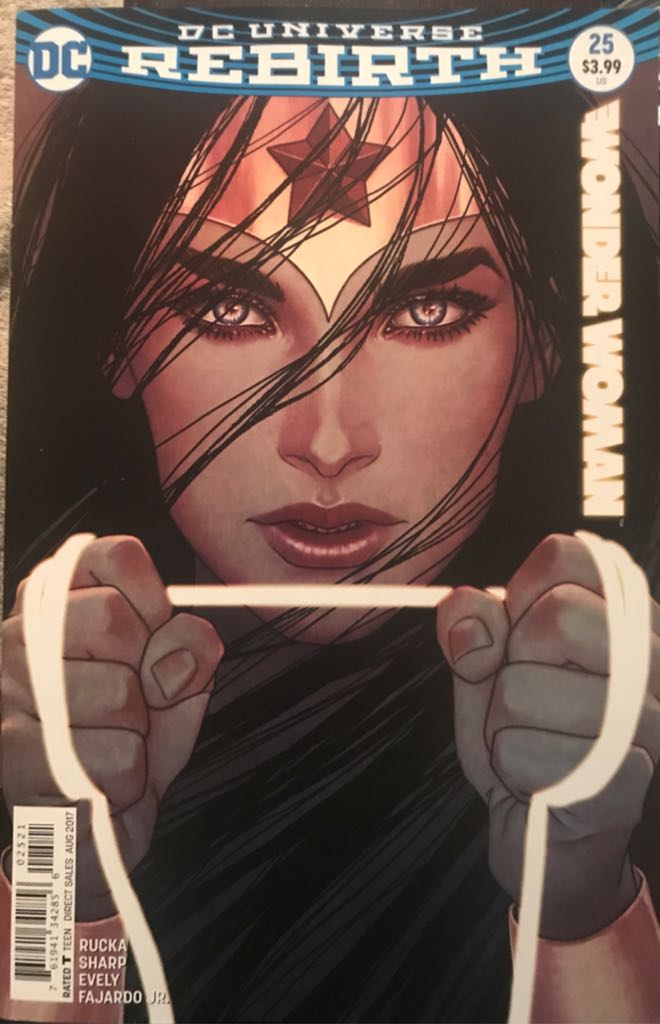 Wonder Woman, Vol. 5 - DC Comics Inc. (25 - Aug 2017) comic book collectible [Barcode 76194134285602521] - Main Image 1