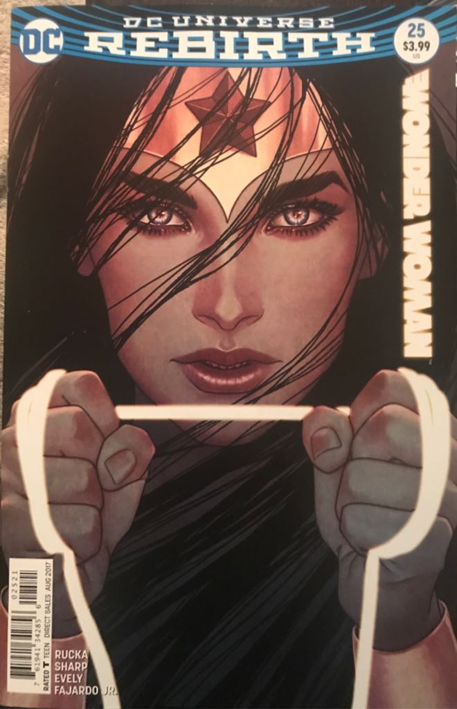 Wonder Woman - DC Comics Inc. (25 - Aug 2017) comic book collectible [Barcode 76194134285602521] - Main Image 1
