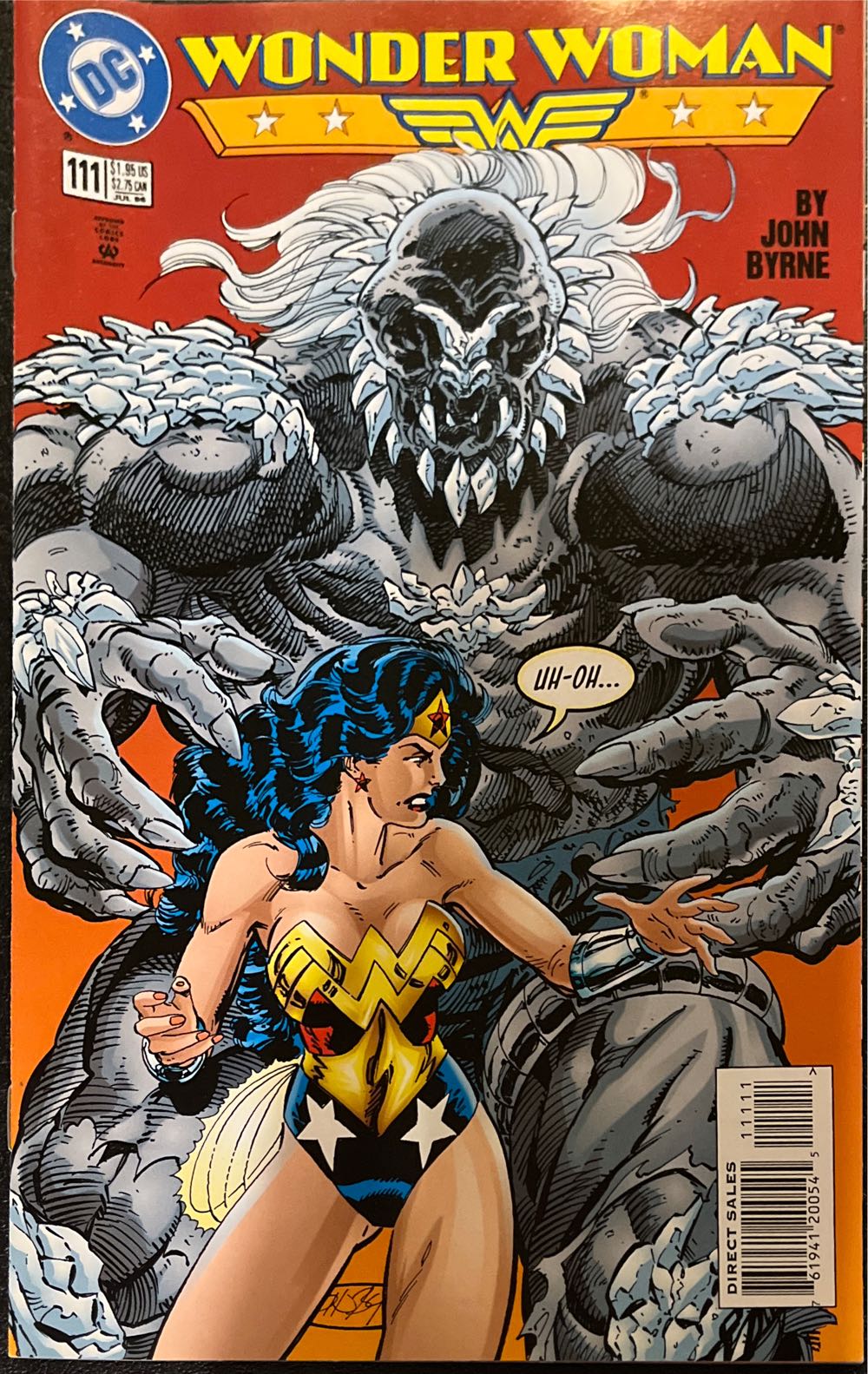 Wonder Woman Vol 2 - DC Comics (111 - Jul 1996) comic book collectible [Barcode 76194120054511111] - Main Image 2