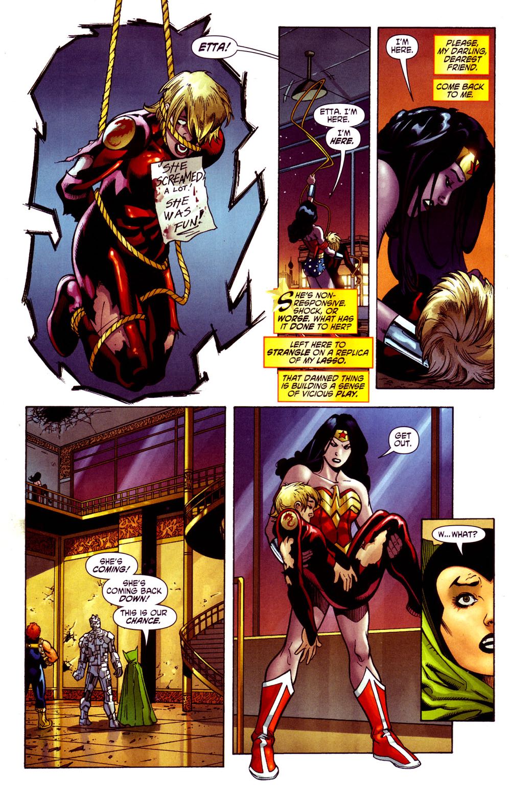 Wonder Woman Vol. 3 - DC Comics (30 - 5/1/09) comic book collectible [Barcode 070992317813] - Main Image 4