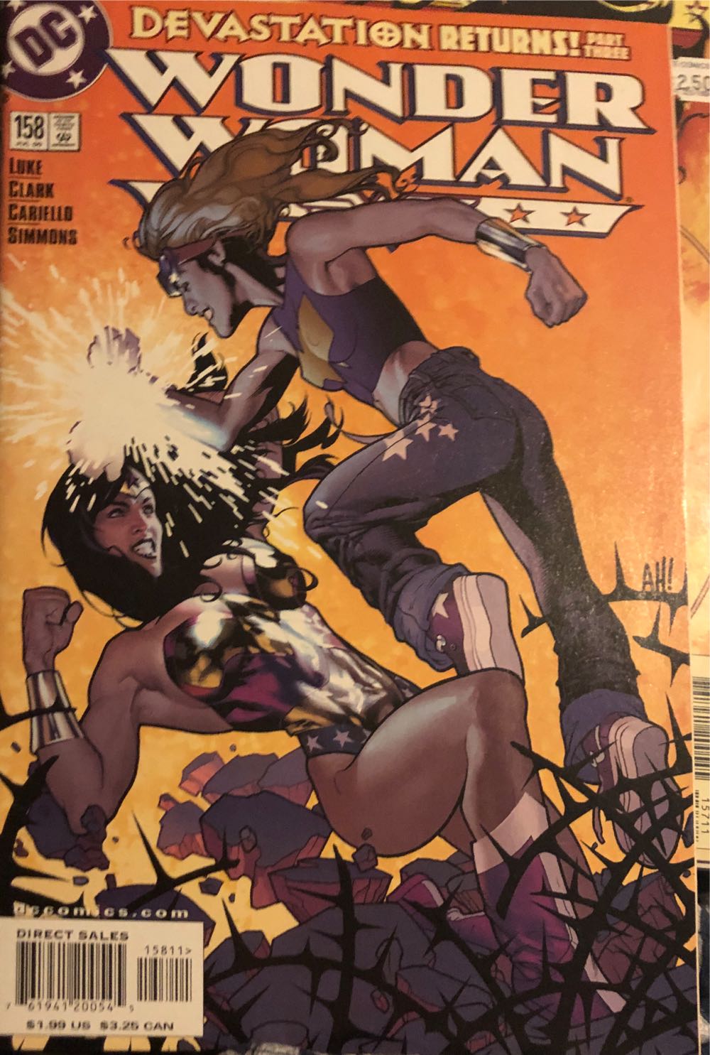 Wonder Woman - DC (158 - 07/2000) comic book collectible [Barcode 76194120054515811] - Main Image 2