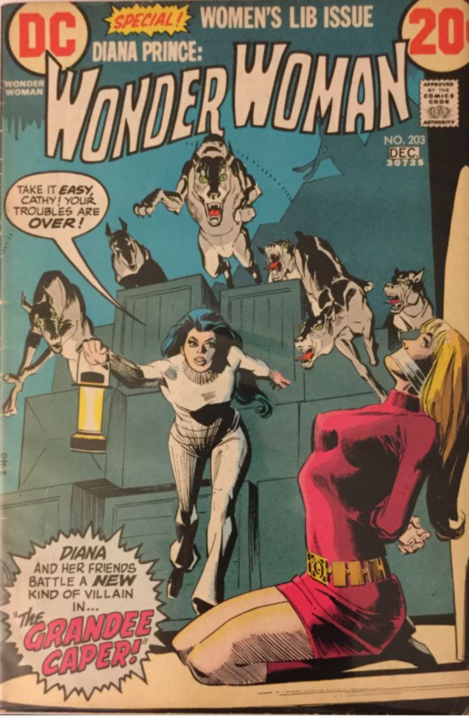 Wonder Woman - DC Comics (203 - Dec 1972) comic book collectible [Barcode 070992317813] - Main Image 1