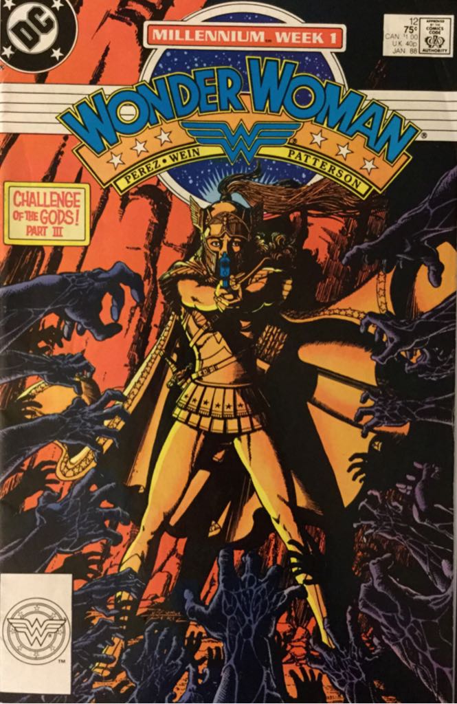 Wonder Woman (Vol 2) - DC Comics Inc. (12 - 1/1/88) comic book collectible [Barcode 070992317813] - Main Image 1