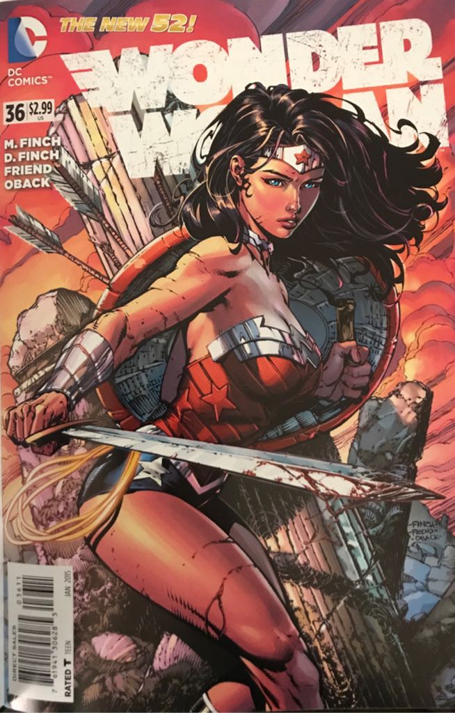 Wonder Woman - DC Comics Inc. (36 - 11/1/14) comic book collectible [Barcode 070992317813] - Main Image 2