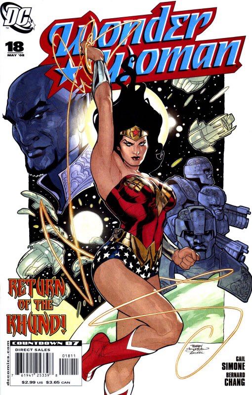 Wonder Woman (18) - DC Comics (18 - May 2008) comic book collectible [Barcode 76194125339801811] - Main Image 1