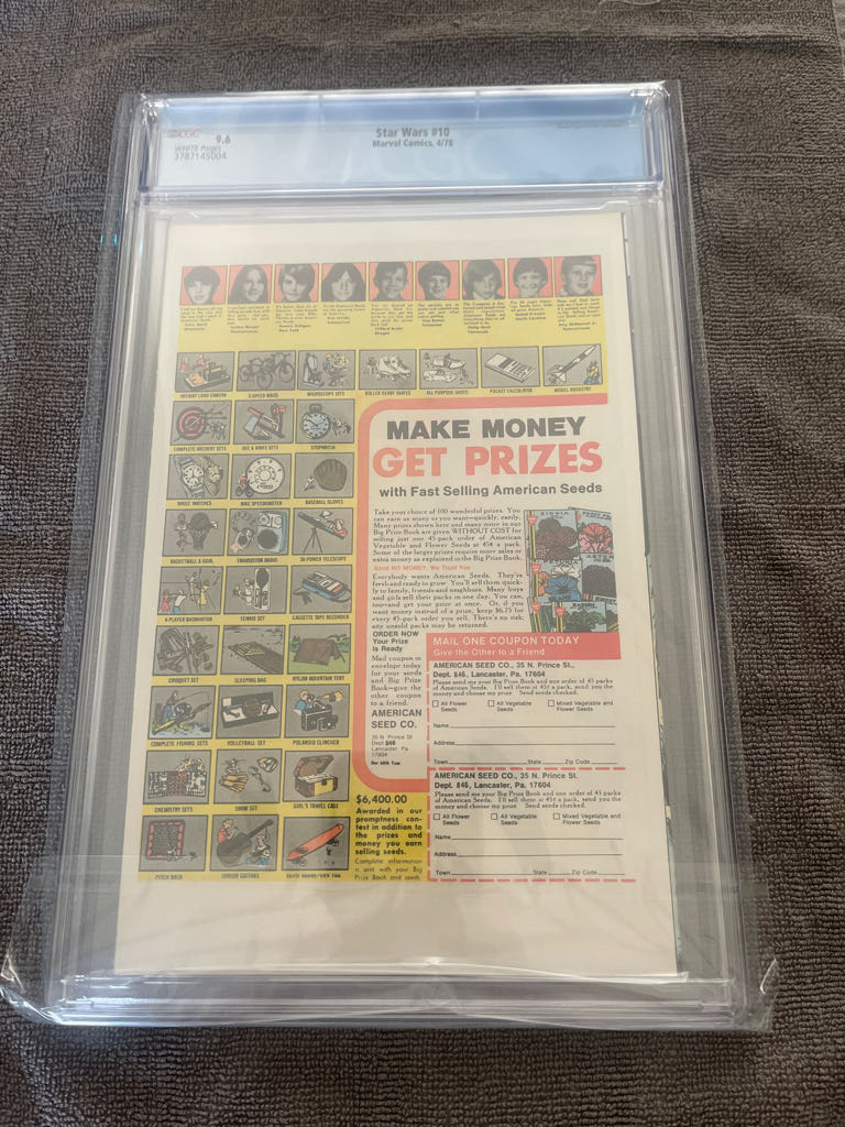 Star Wars - Marvel Comics Group (10 - Apr 1978) comic book collectible [Barcode 74125881] - Main Image 2