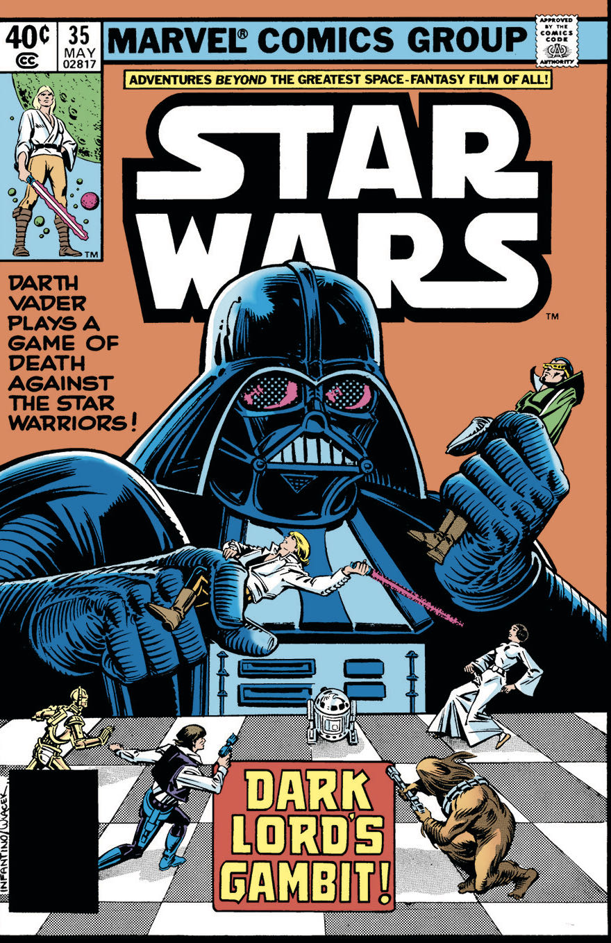 Star Wars - Marvel (35 - May 1979) comic book collectible [Barcode 7441552558] - Main Image 2