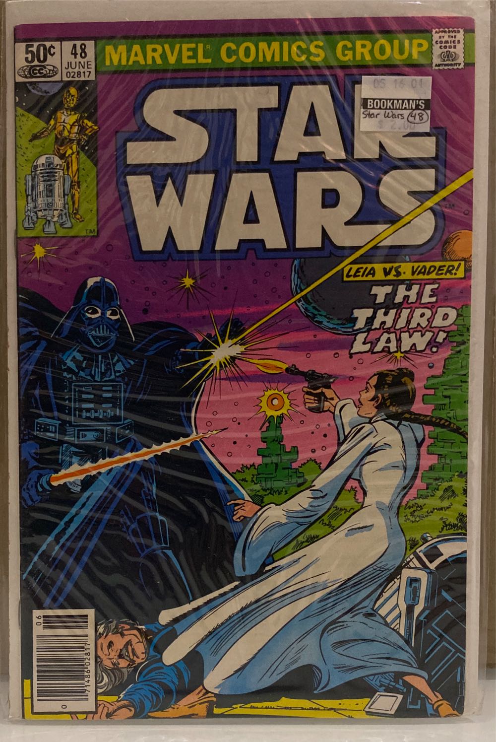 Star Wars - Marvel (48 - Jun 1981) comic book collectible [Barcode 74158528] - Main Image 2