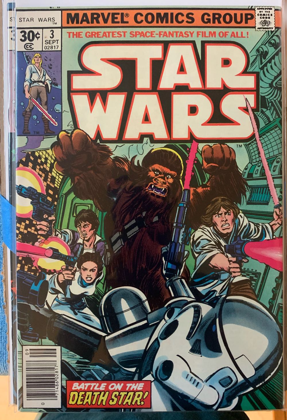 Star Wars - Marvel Comics (3 - Sep 1977) comic book collectible [Barcode 852846] - Main Image 4