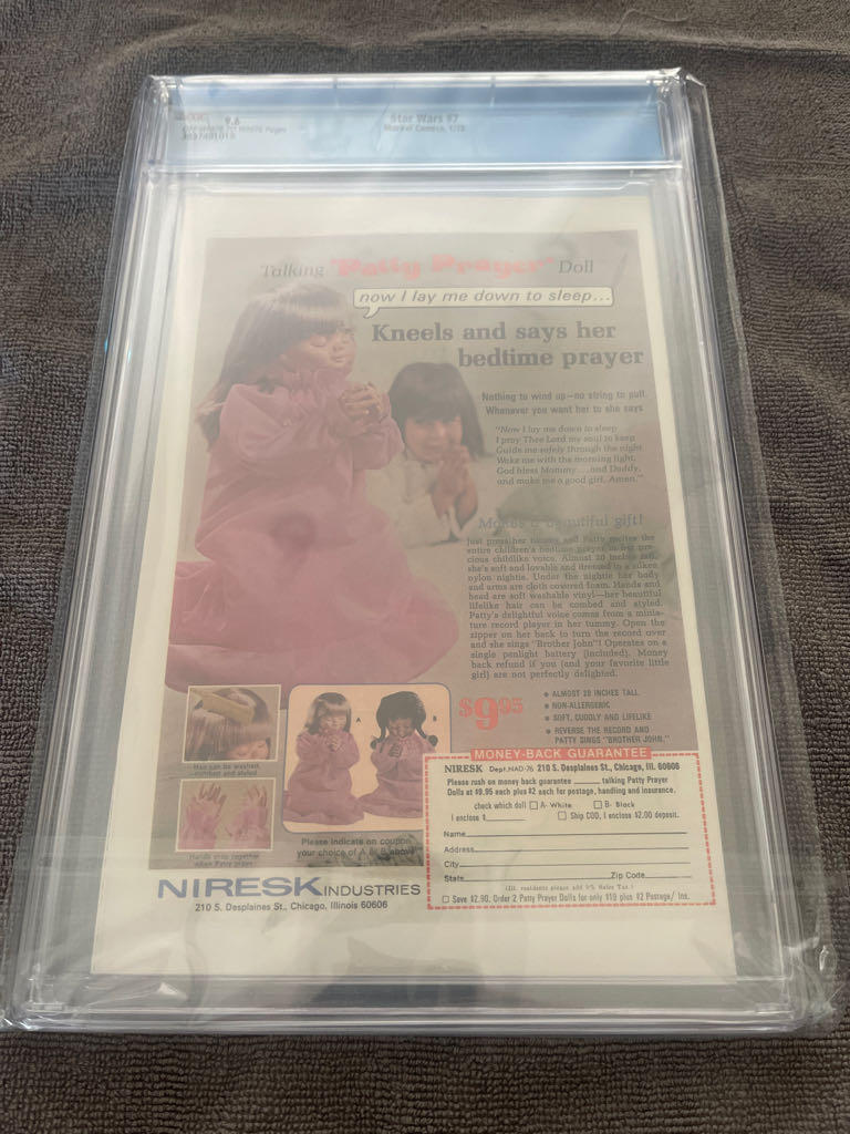 Star Wars - Marvel (7 - Jan 1978) comic book collectible [Barcode 871256] - Main Image 2