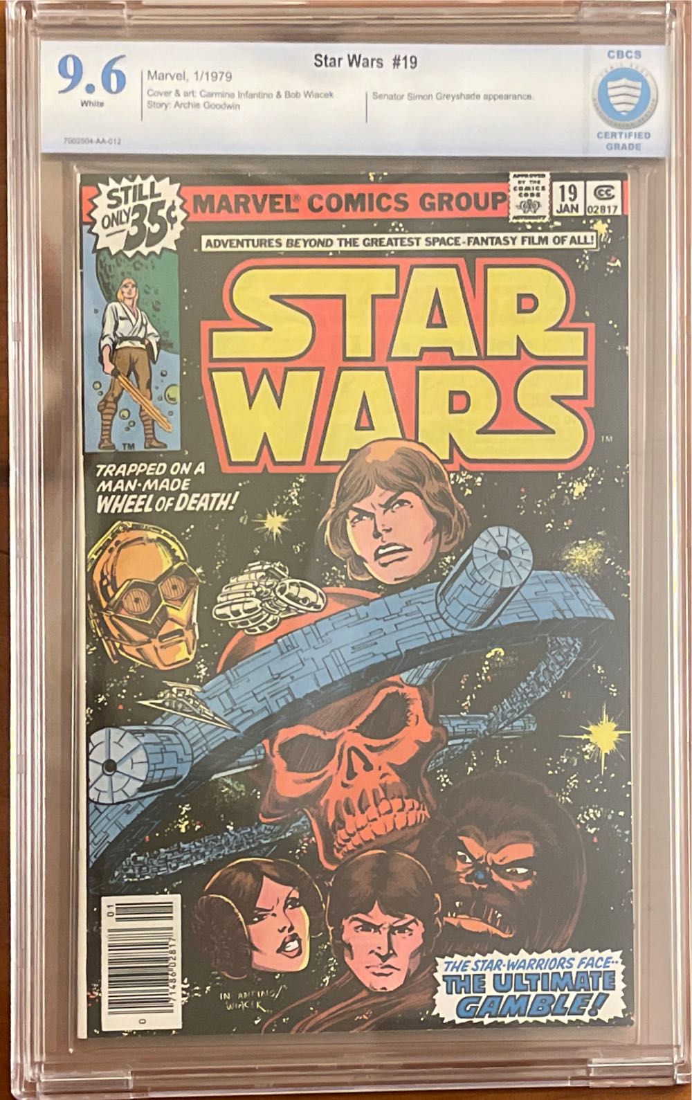 Star Wars - Marvel (19 - 01/1979) comic book collectible [Barcode 8551455] - Main Image 2