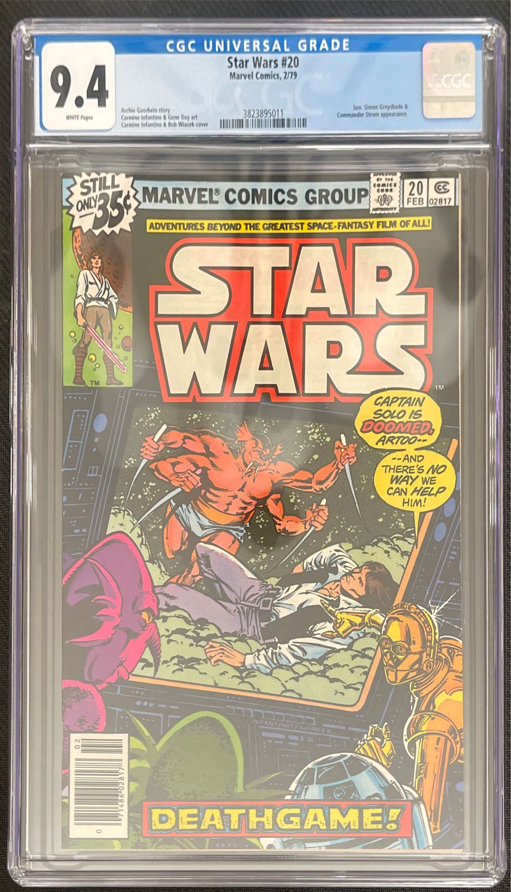 Star Wars - Marvel Comics (20 - Feb 1979) comic book collectible [Barcode 822422666] - Main Image 3