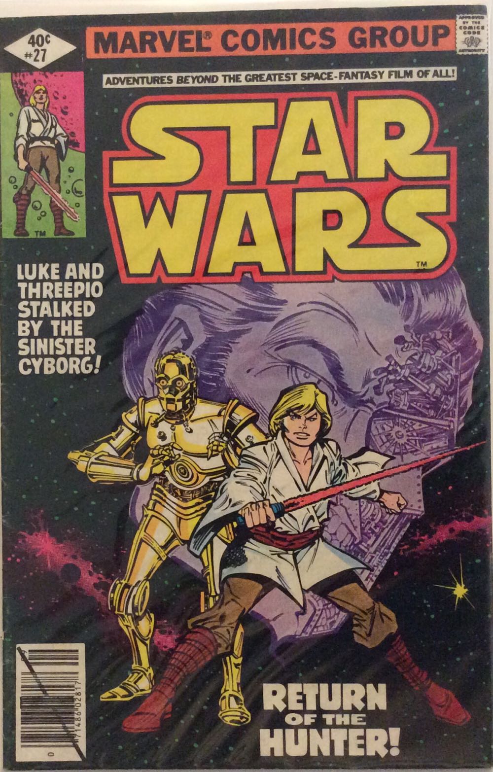 Star Wars - Marvel (27 - Sep 1979) comic book collectible [Barcode 854425459] - Main Image 2