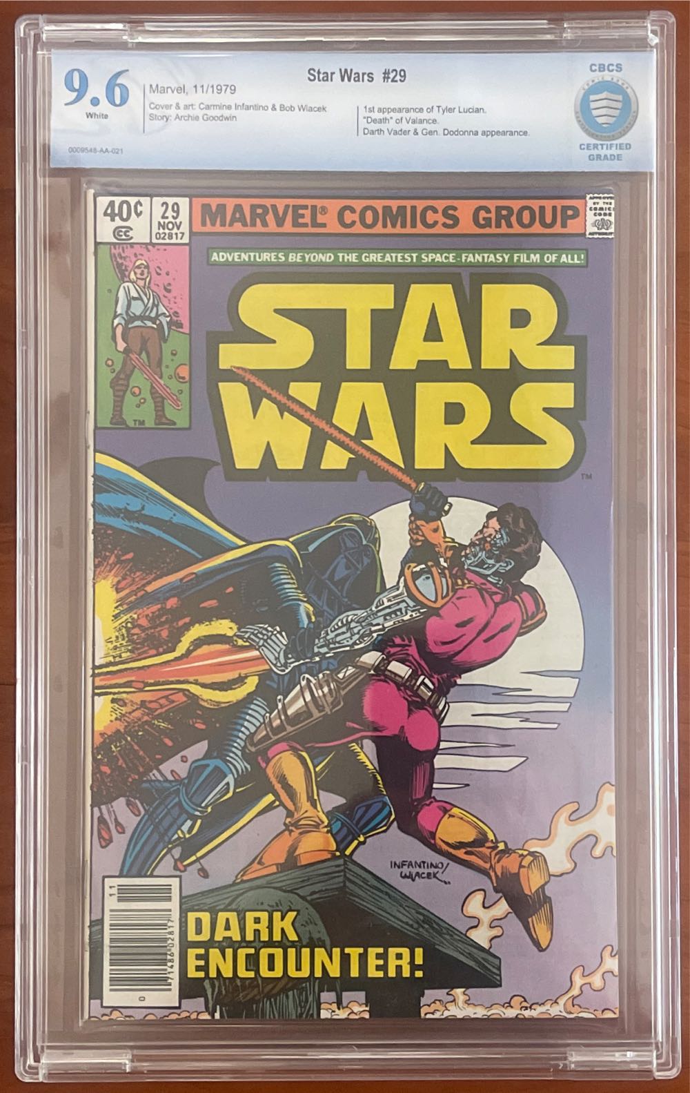 Star Wars - Marvel Comics (29 - Nov 1979) comic book collectible [Barcode 82241563] - Main Image 2