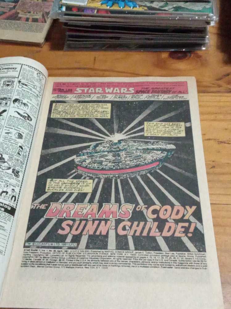 Star Wars - Marvel Comics Group (46 - Apr 1981) comic book collectible [Barcode 82274596] - Main Image 3