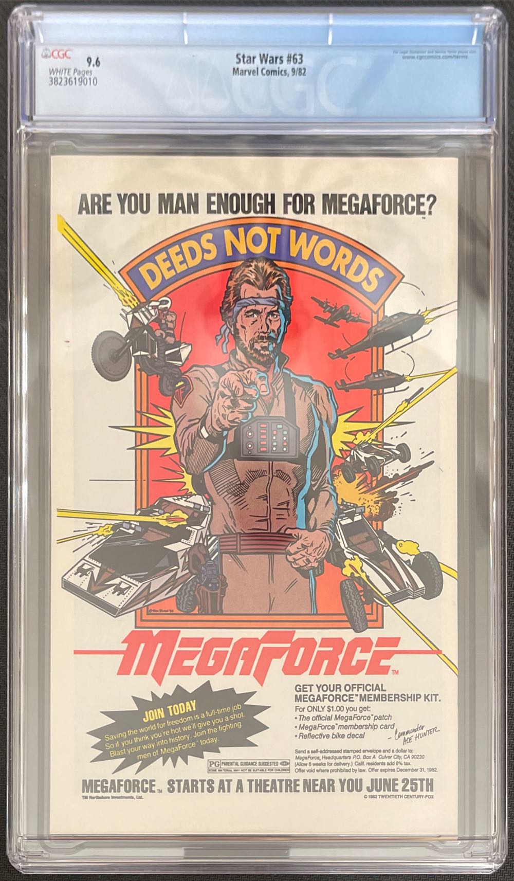 Star Wars - Marvel (63 - Sep 1982) comic book collectible [Barcode 7414528866] - Main Image 2