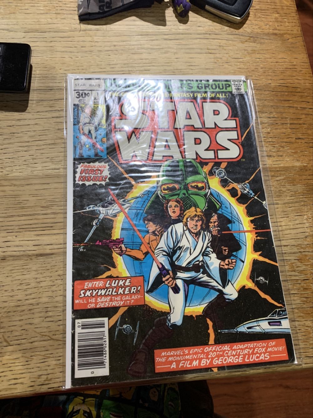 Star Wars (1977) Vol 1 - Marvel (1 - Jul 1977) comic book collectible [Barcode 071486028178] - Main Image 2