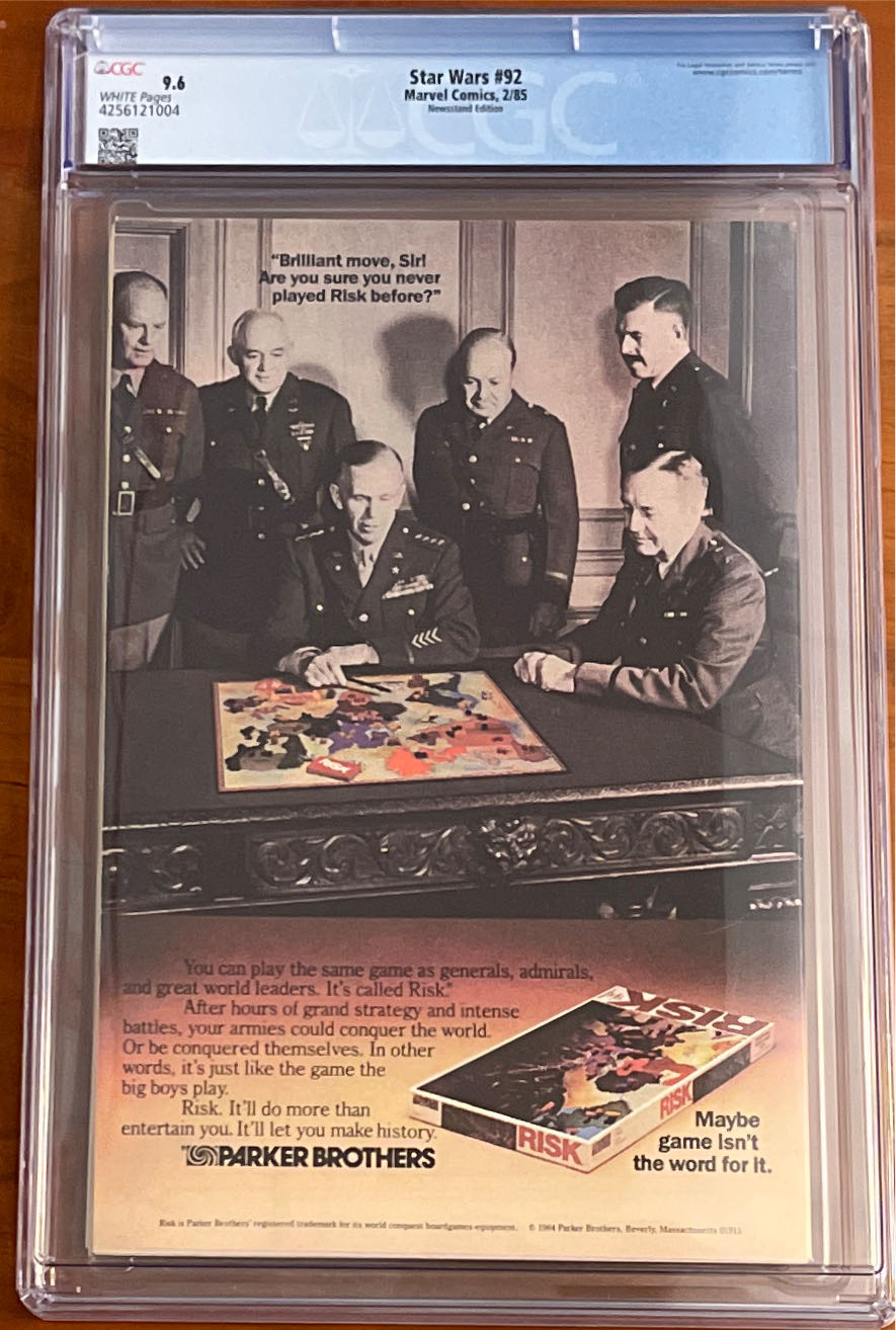 Star Wars - Marvel (92 - Feb 1985) comic book collectible [Barcode 9781593076405] - Main Image 2