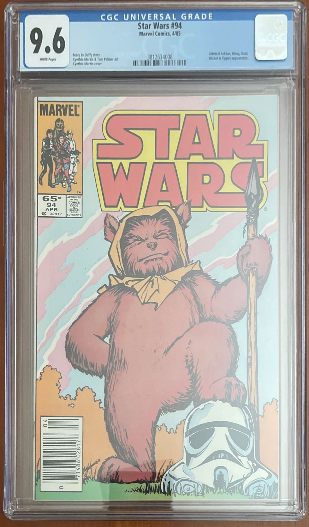 Star Wars - Marvel (94 - Apr 1985) comic book collectible [Barcode 9781593076405] - Main Image 3