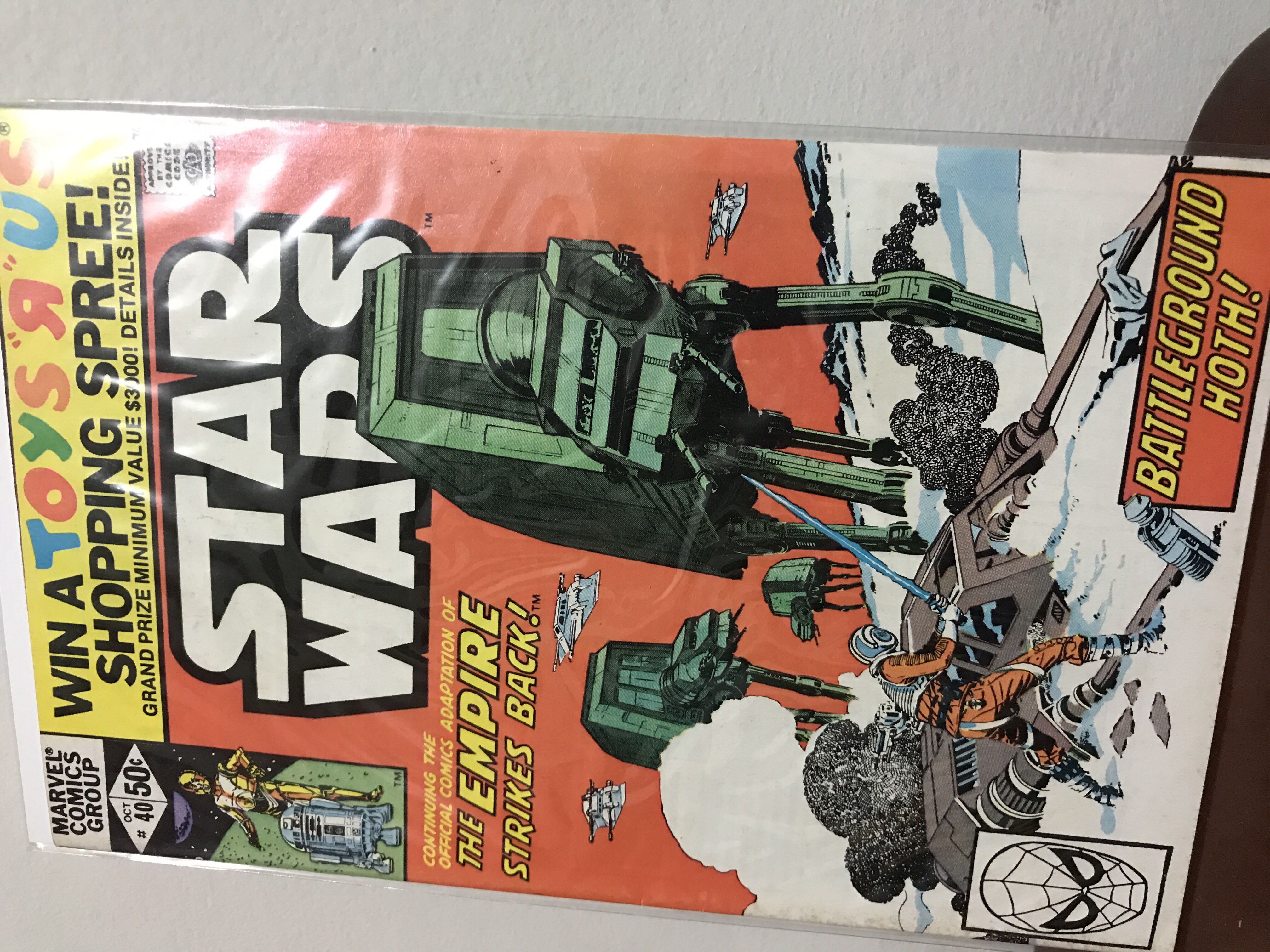 Star Wars  (40 - Oct 1980) comic book collectible [Barcode 071486028178] - Main Image 2