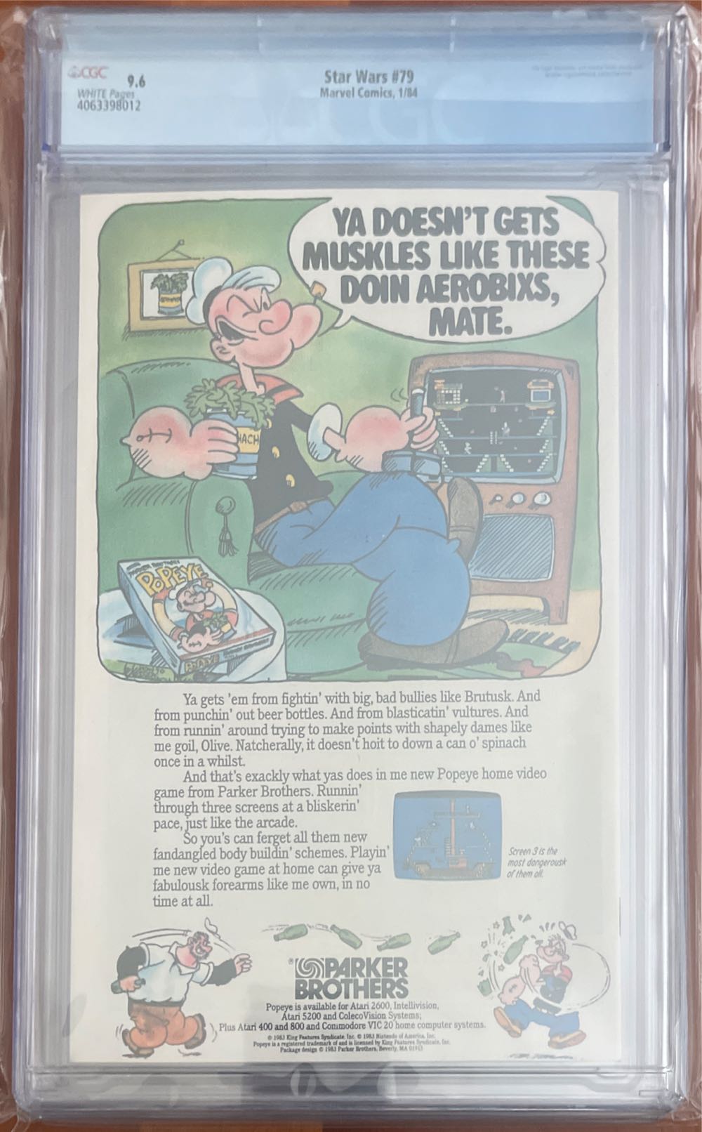 Star Wars - Marvel Comics (79 - 01/1984) comic book collectible [Barcode 071486028178] - Main Image 2