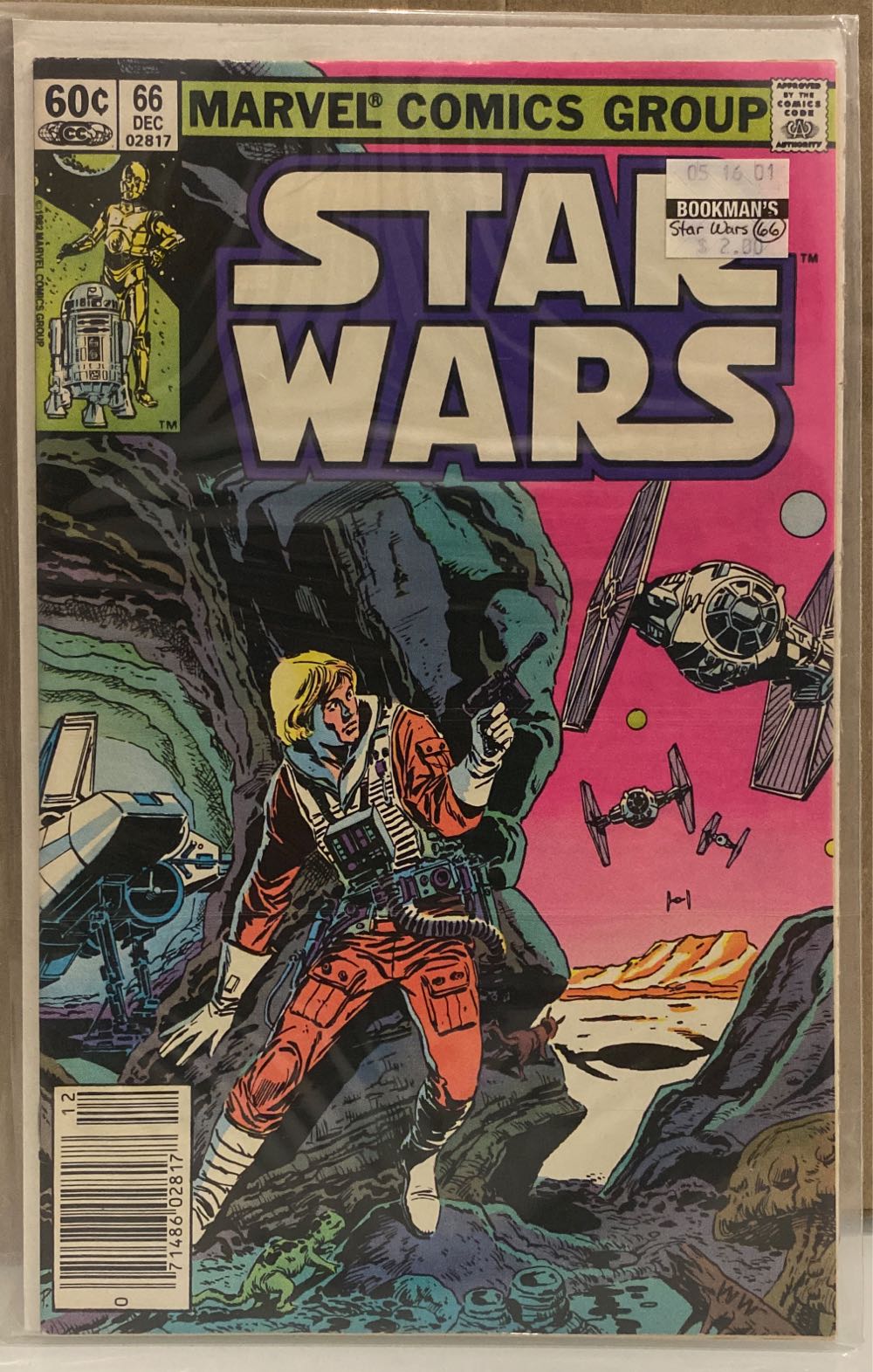 Star Wars - Marvel Comics (66 - Dec 1982) comic book collectible [Barcode 071486028178] - Main Image 3