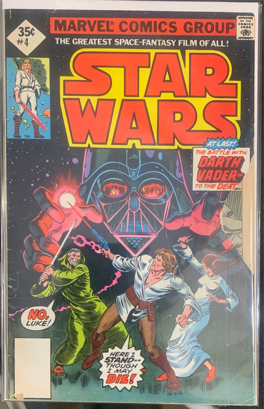 Star Wars (Vol. 1) - Marvel Comics (4 - Oct 1977) comic book collectible - Main Image 2
