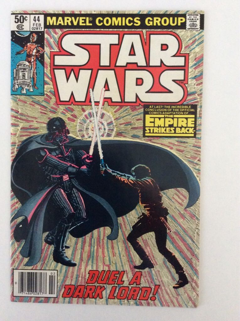 Star Wars - Marvel Comics (44 - Feb 1981) comic book collectible [Barcode 071486028178] - Main Image 1