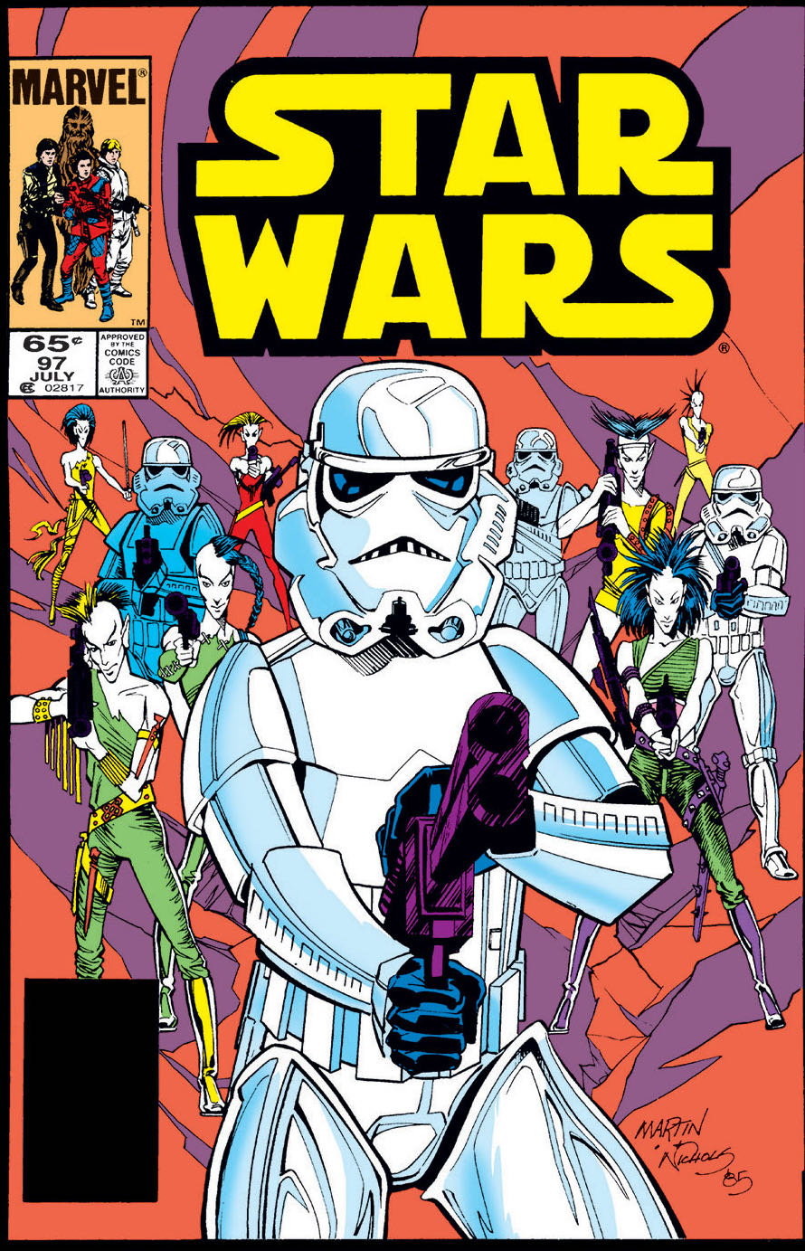 Star Wars - Marvel Comics (97 - Jul 1985) comic book collectible [Barcode 071486028178] - Main Image 2