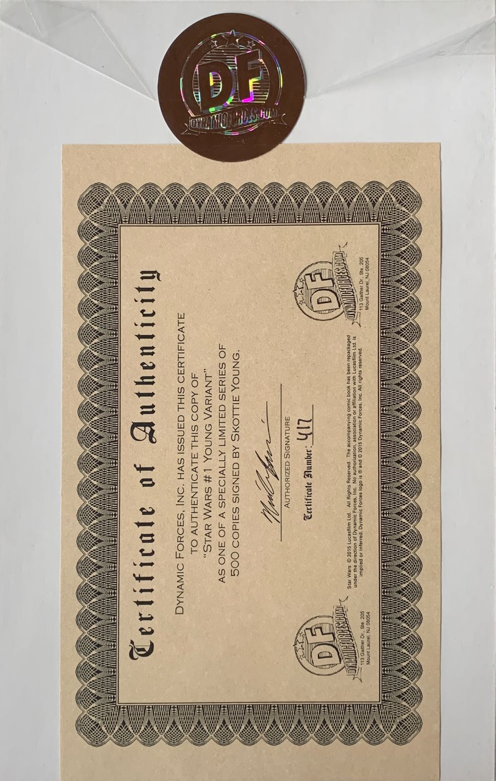 Star Wars  (1) comic book collectible [Barcode 759606081134] - Main Image 3