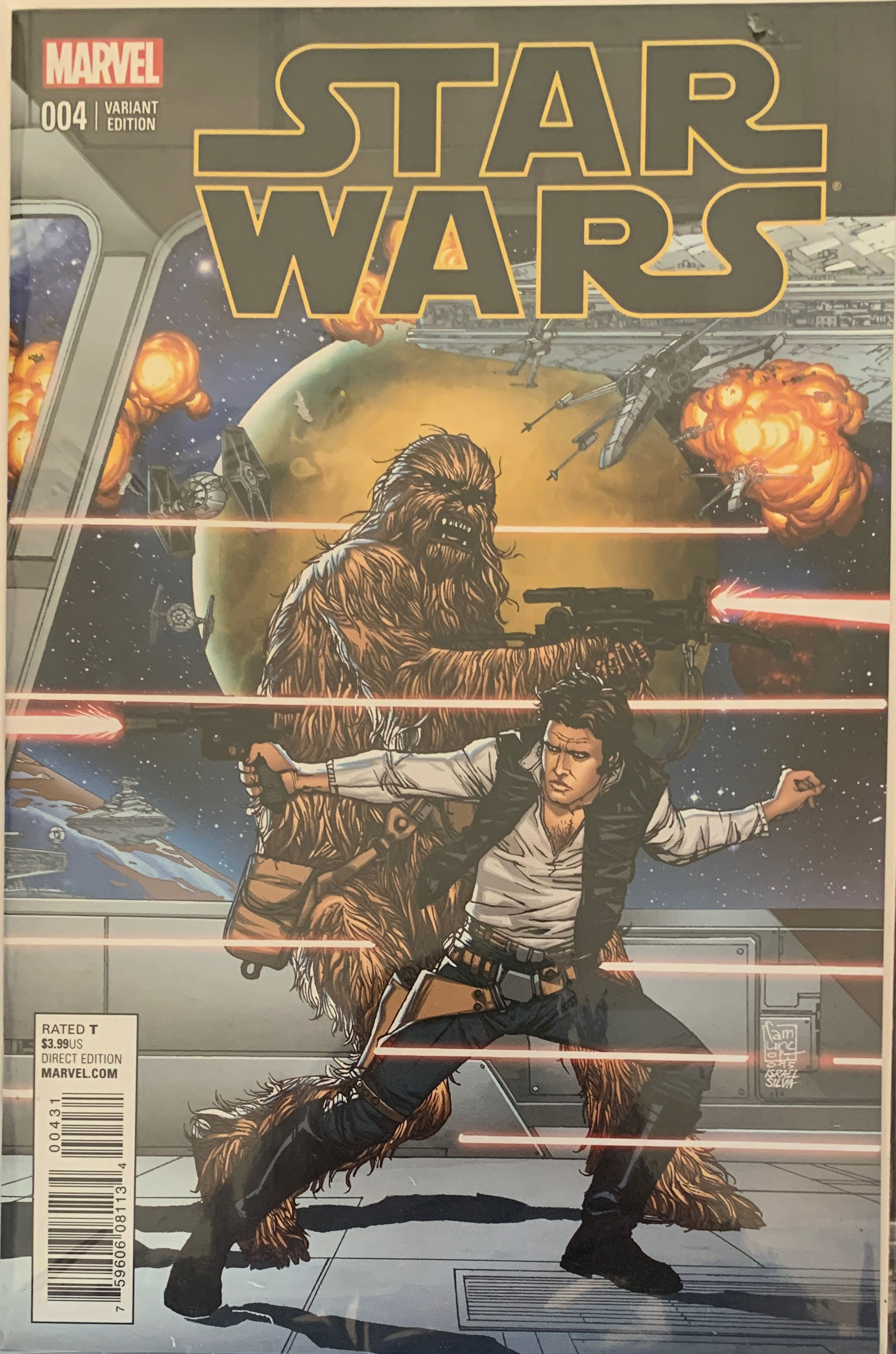Star Wars (Marvel Vol. 2) - Marvel Comics (4 - Jun 2015) comic book collectible [Barcode 75960608113400411] - Main Image 3